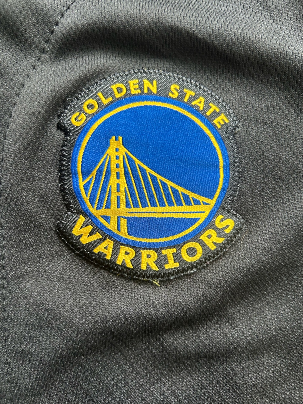 Stephen Curry #30 Golden State Warriors Black & Royal Blue Jersey - Picture 2 of 5